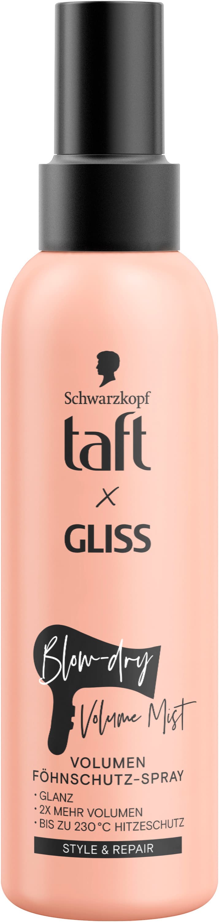 taft x Gliss Blow-Dry Volume Mist Volumen Föhnschutz-Spray