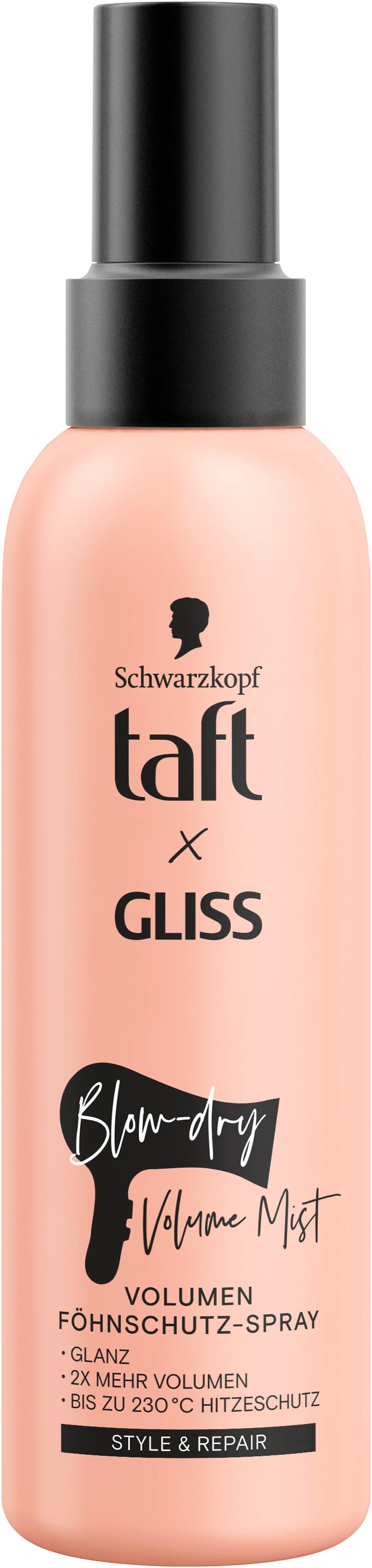 taft x Gliss Blow-Dry Volume Mist Volumen Föhnschutz-Spray