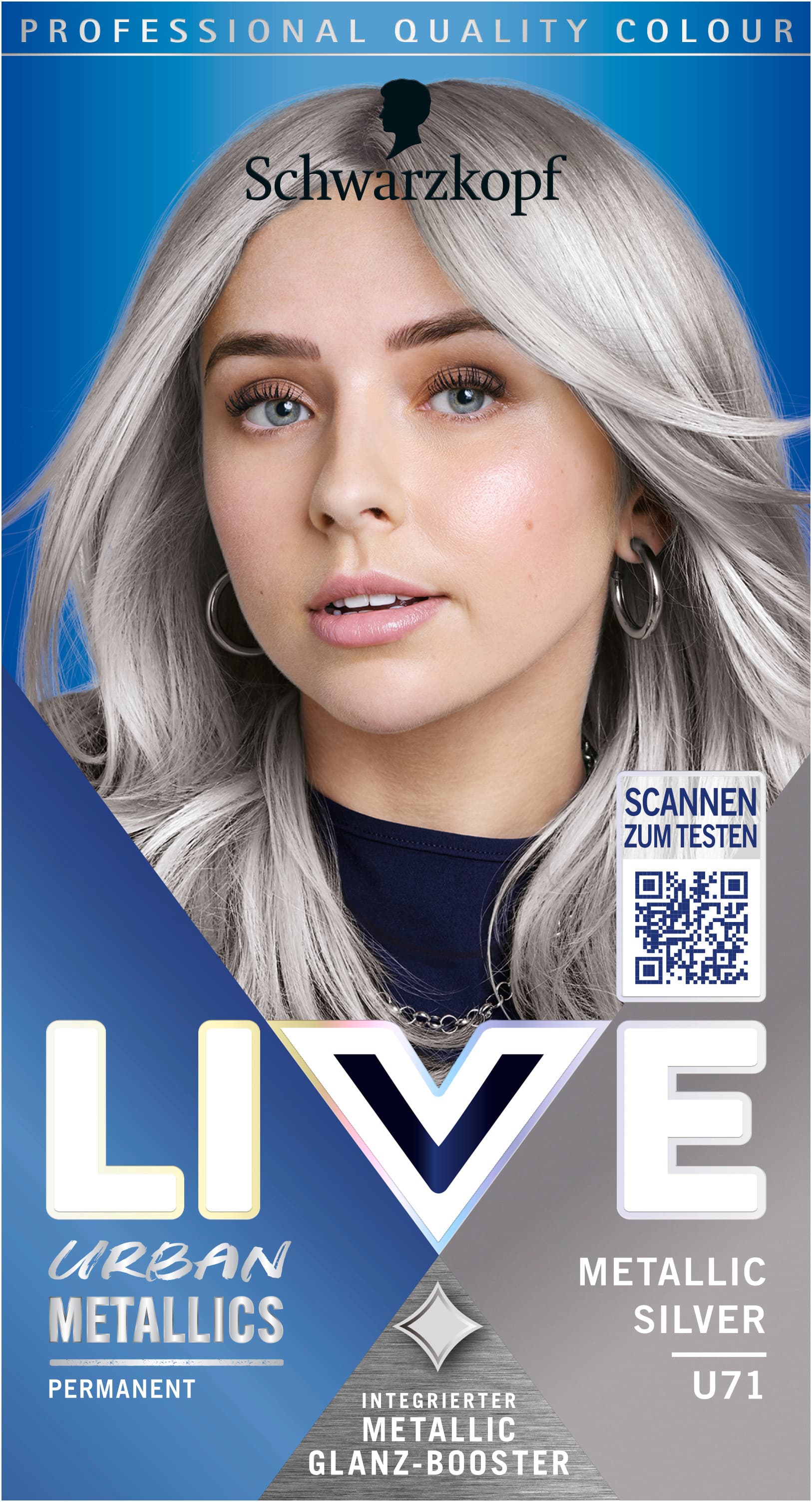 Schwarzkopf LIVE Haarfarbe Urban Metallics