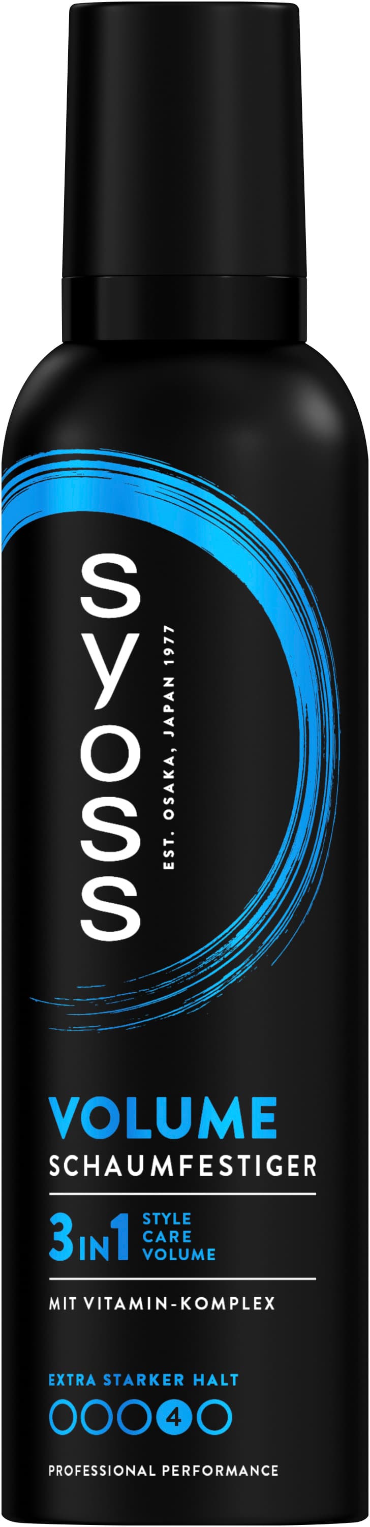 syoss Schaumfestiger Volume Haltegrad 4 Extra Stark