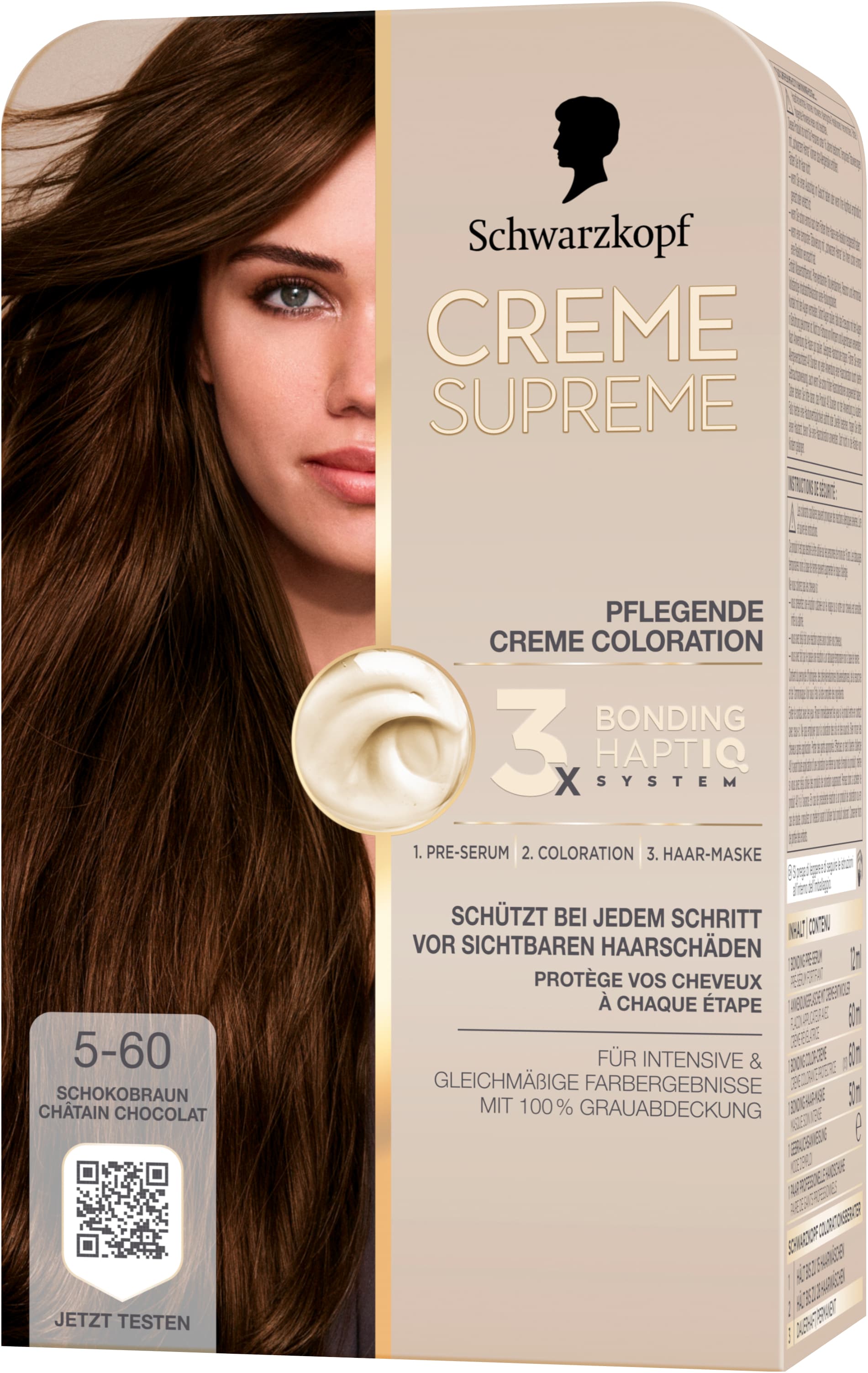 Schwarzkopf Creme Supreme 5-60 Schokobraun