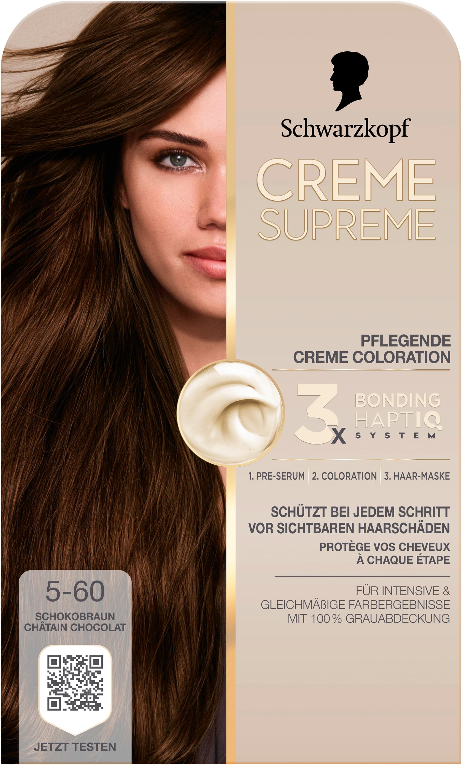 Schwarzkopf Creme Supreme 5-60 Schokobraun