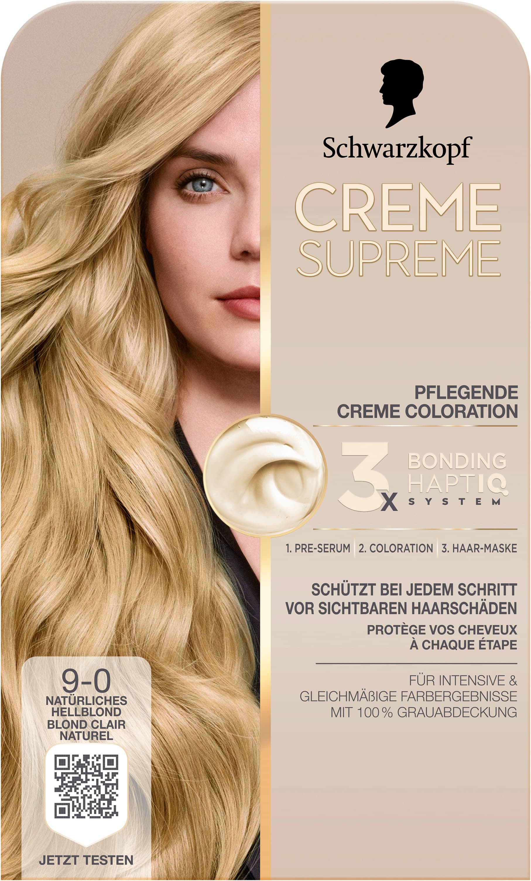 Schwarzkopf Creme Supreme 9-0 Natürliches Hellblond