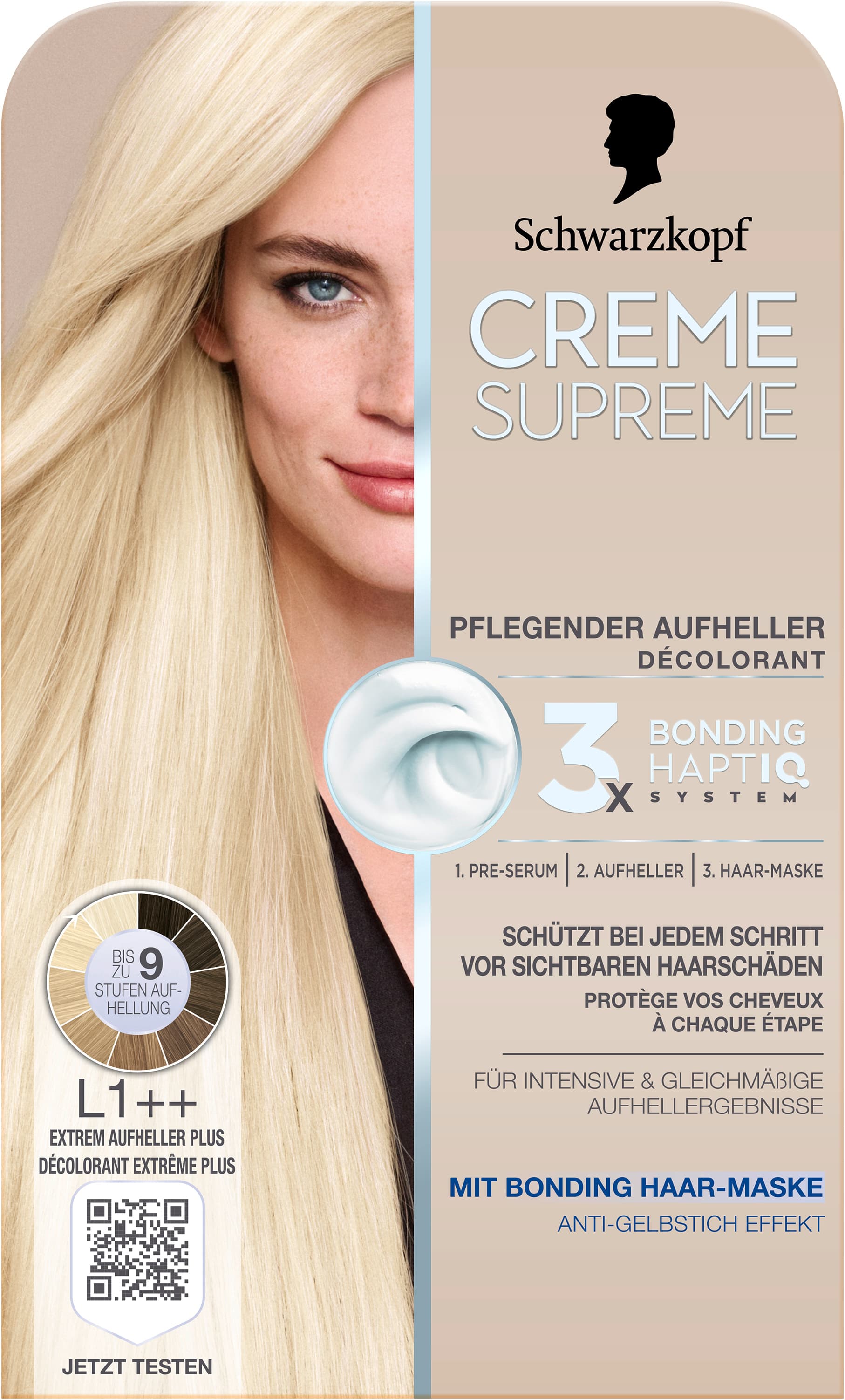 Schwarzkopf Creme Supreme L1++ Extrem Aufheller Plus