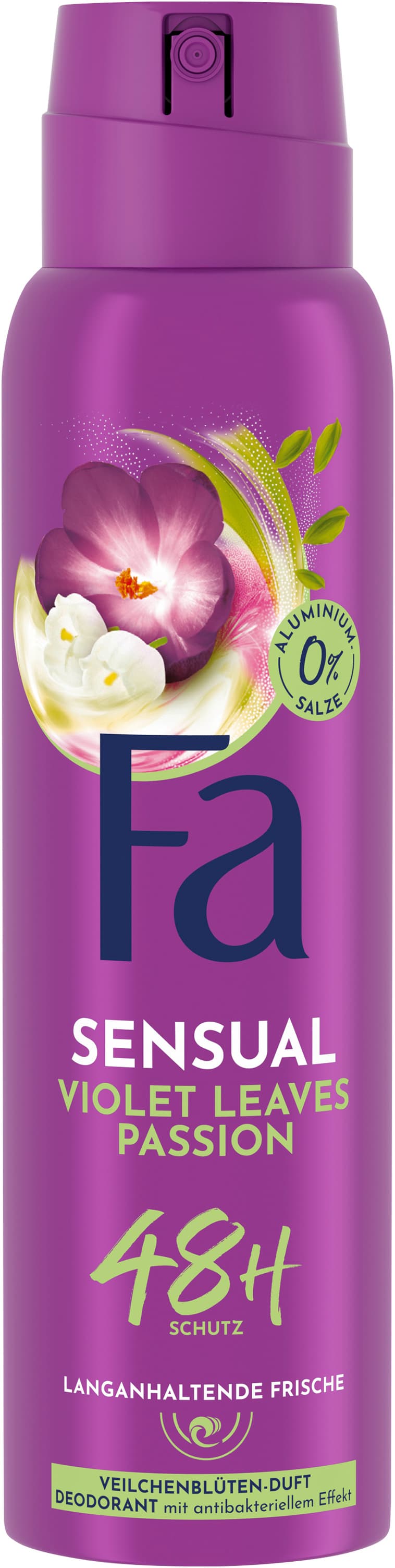 FA Deospray Sensual Violet Leaves Passion