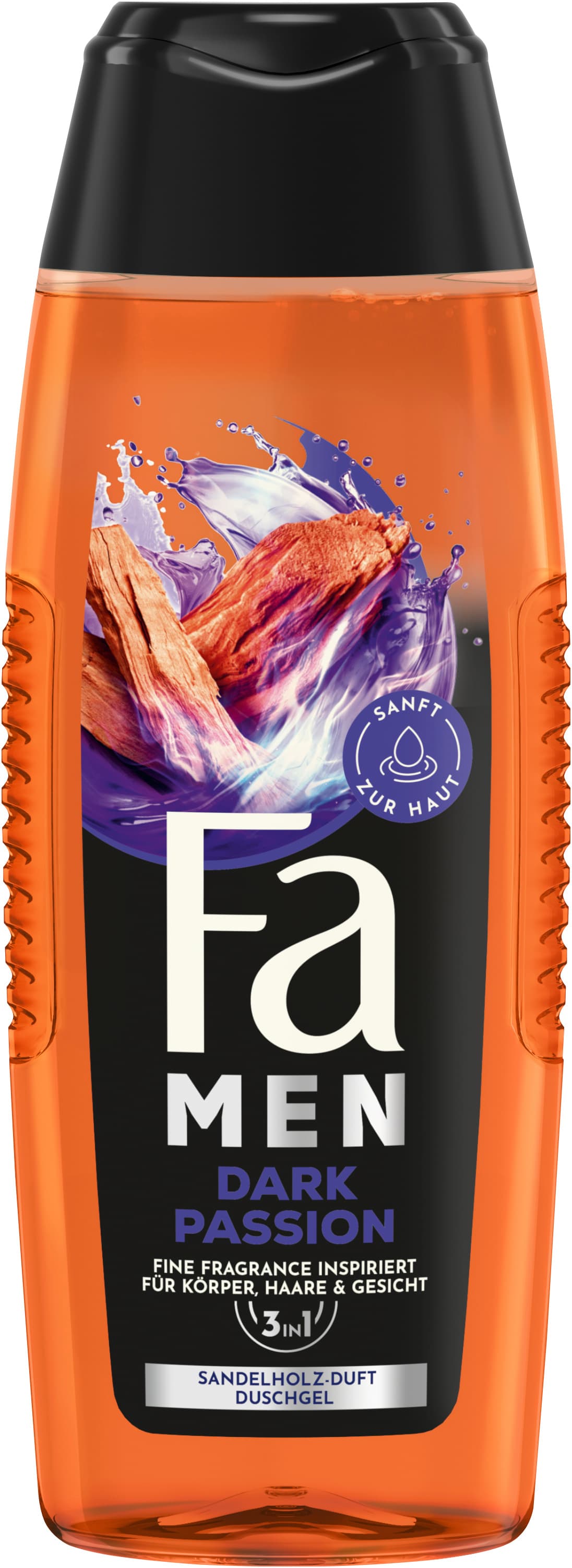 FA Men 2in1 Körper & Haar Duschgel Dark Passion 250ml