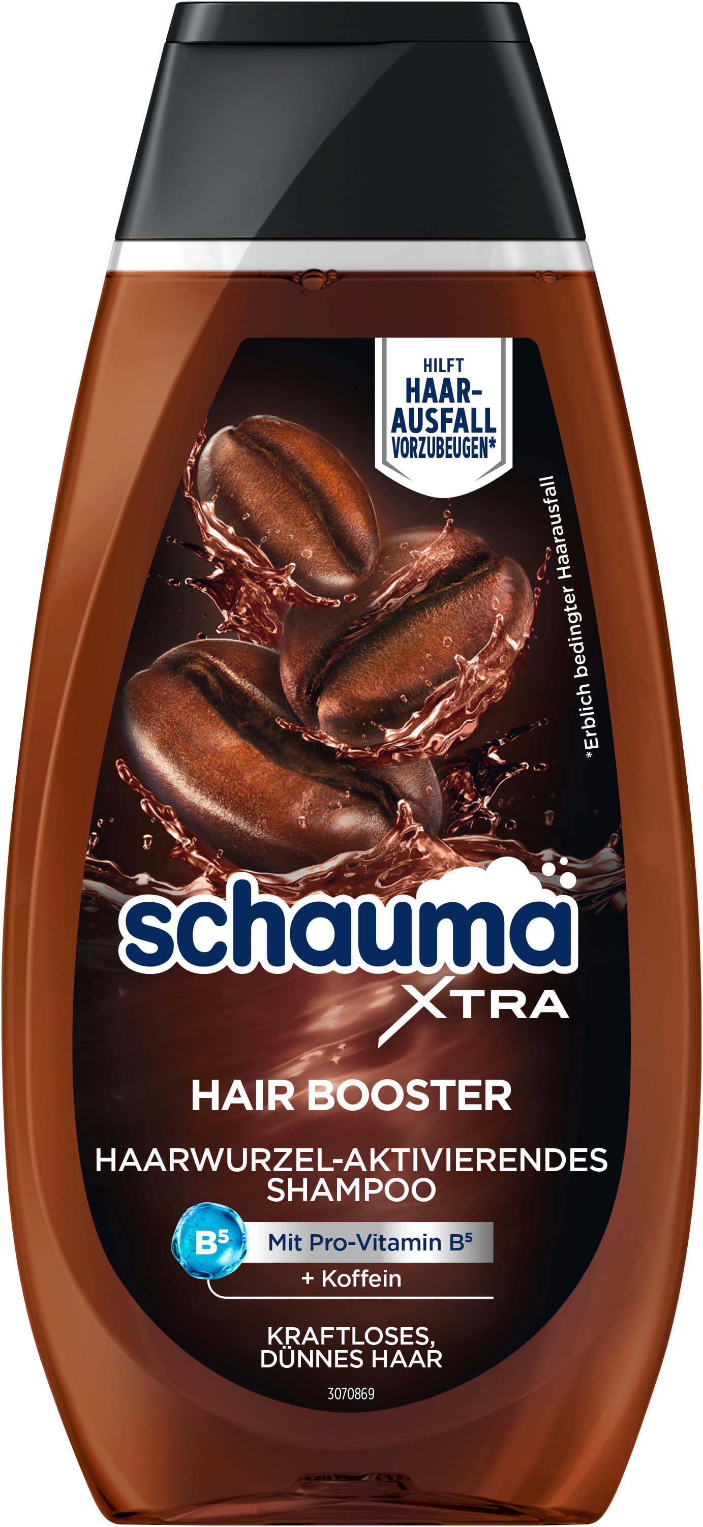 SCHAUMA Hair Booster – Haarwurzel-aktivierendes Shampoo mit Koffein