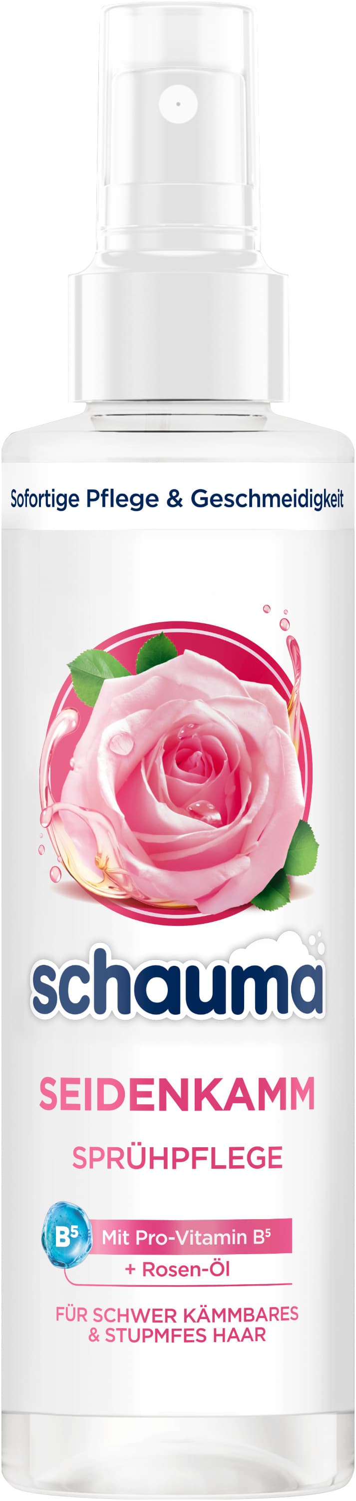 SCHAUMA Sprühpflege Seiden-Kamm – Sofortige Pflege & Geschmeidigkeit