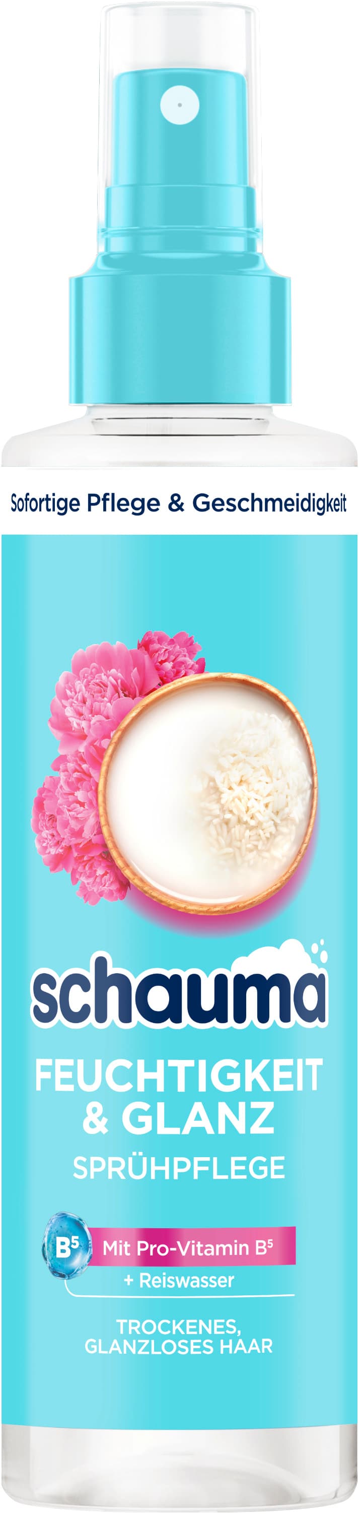 SCHAUMA Sprüh-Spülung Feuchtigkeit & Glanz