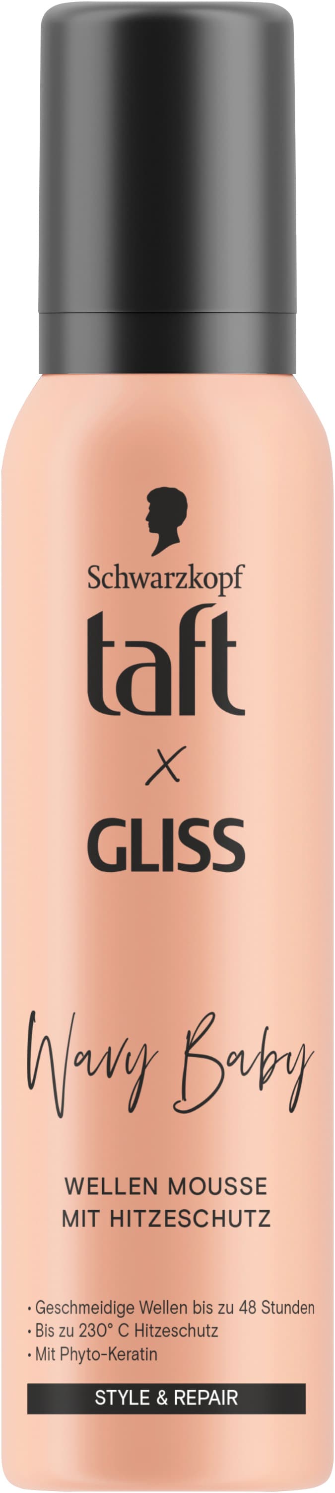 TAFT Wellen Mousse Taft x Gliss Wavy Baby