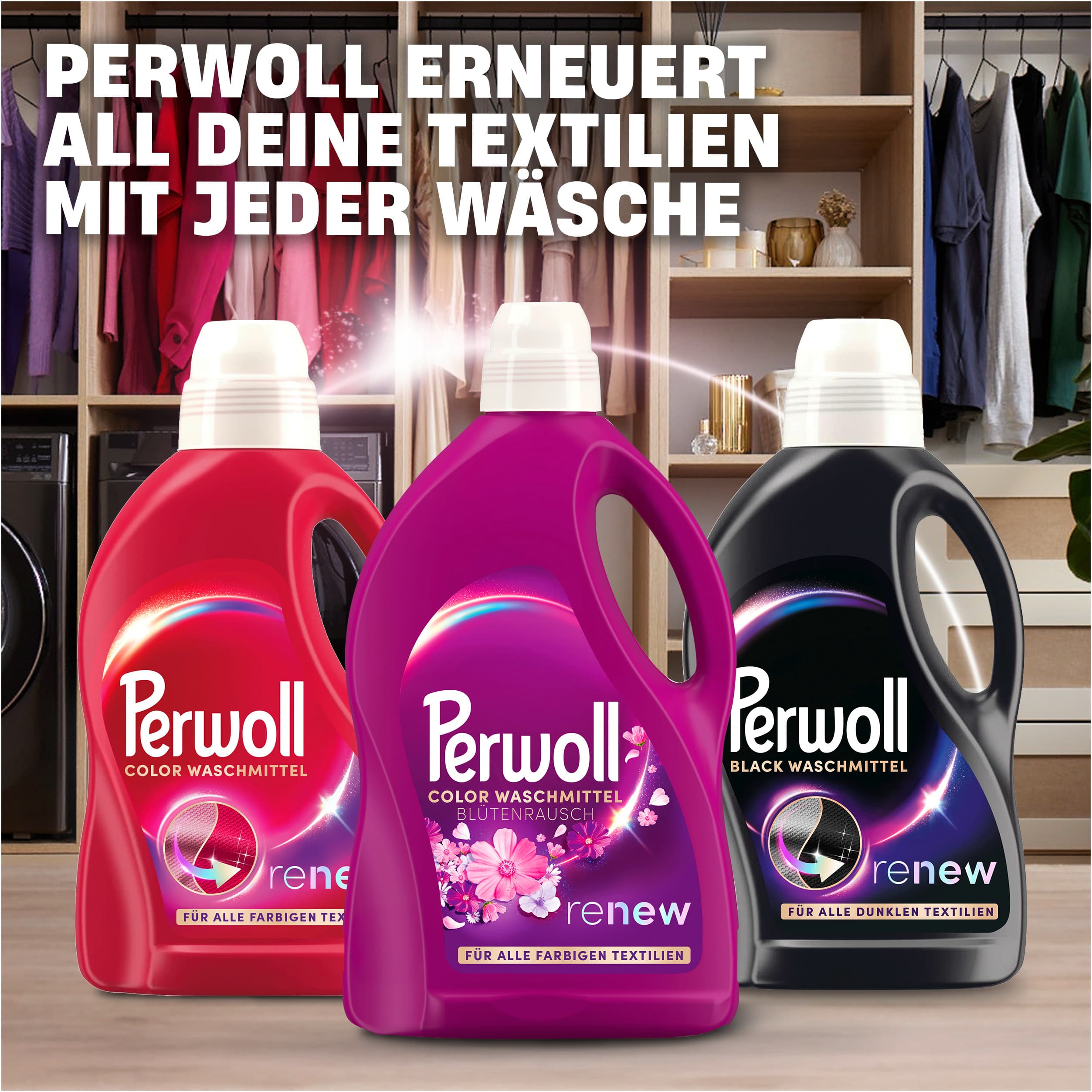 Perwoll Renew Color Waschmittel Blütenrausch online bestellen
