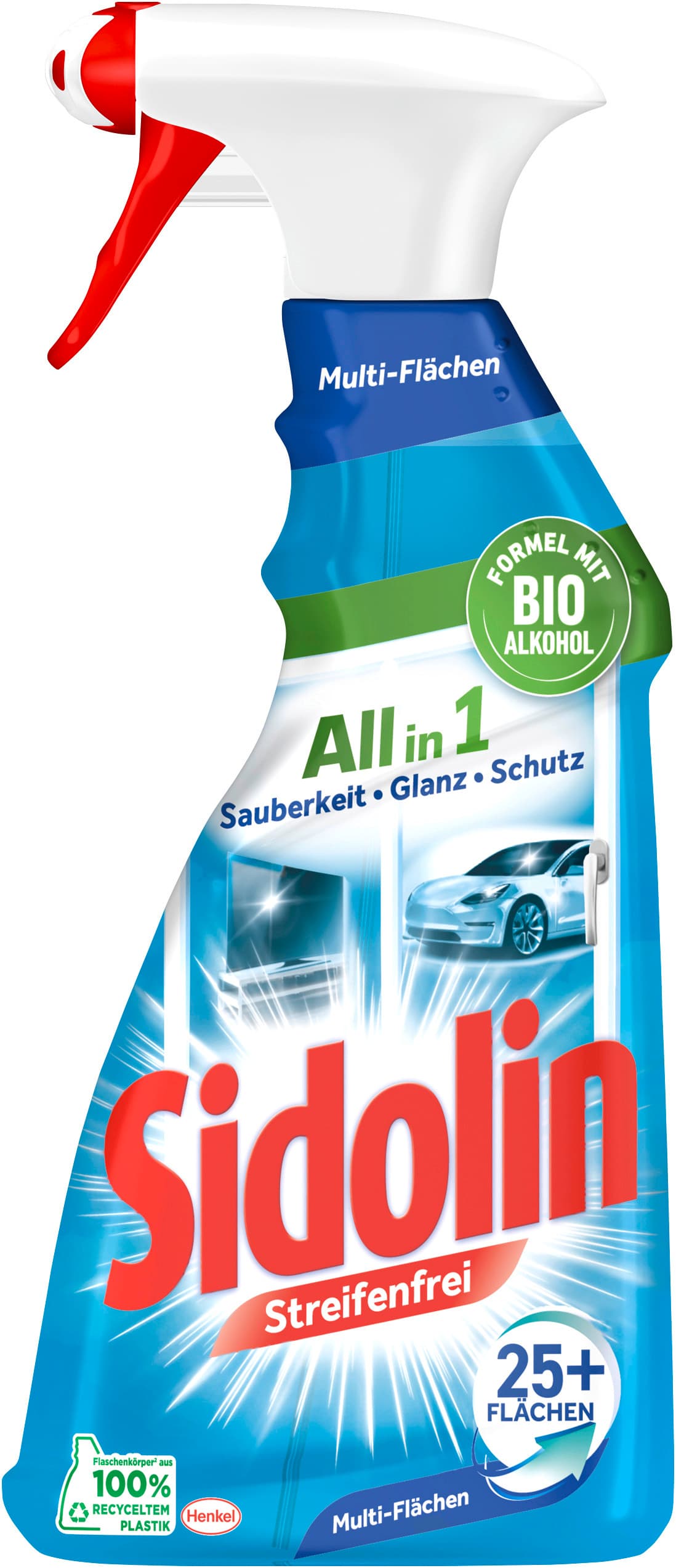 SIDOLIN Streifenfrei All in 1 Multi-Flächen