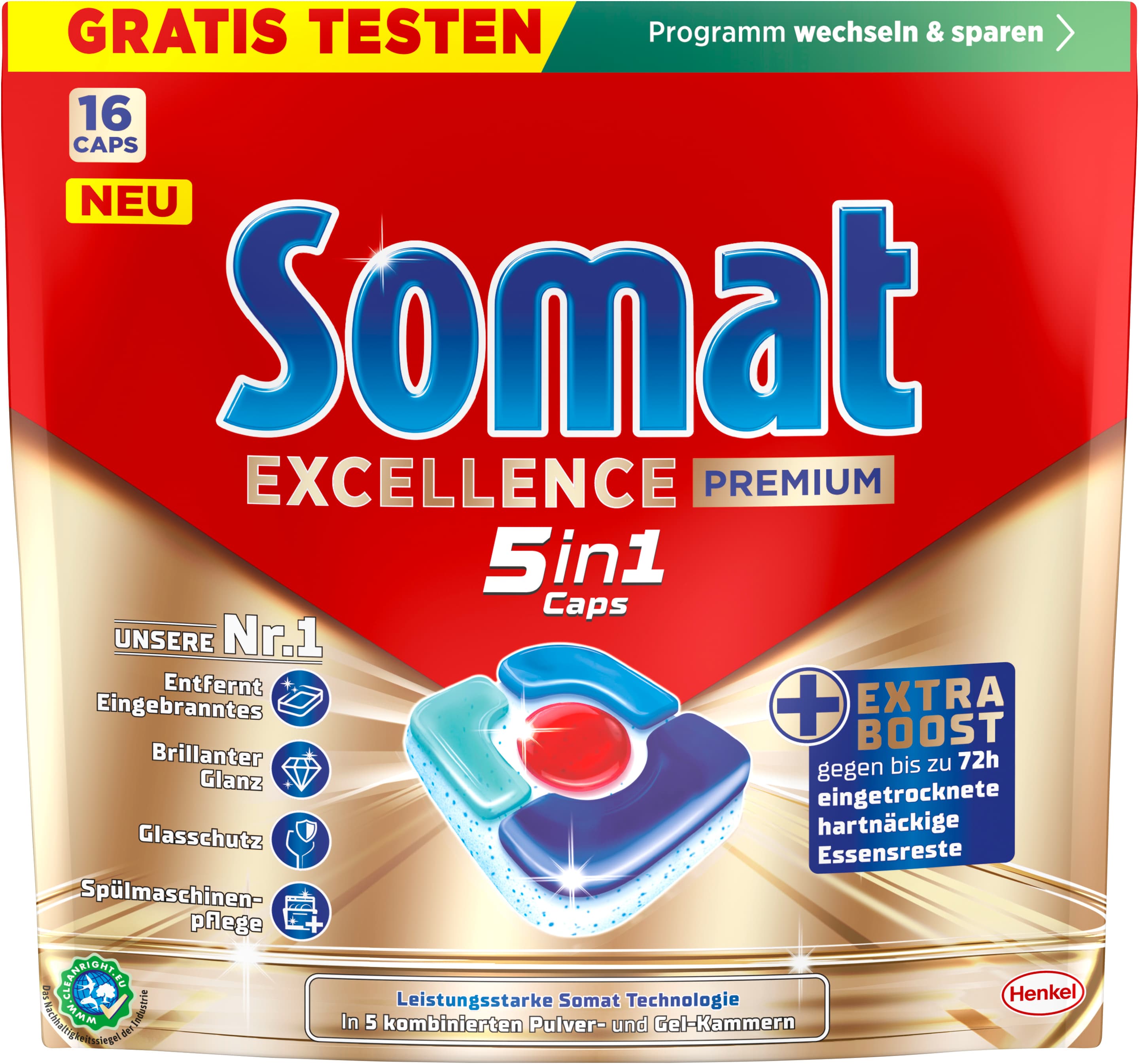 SOMAT Excellence Premium 5in1 16 Caps