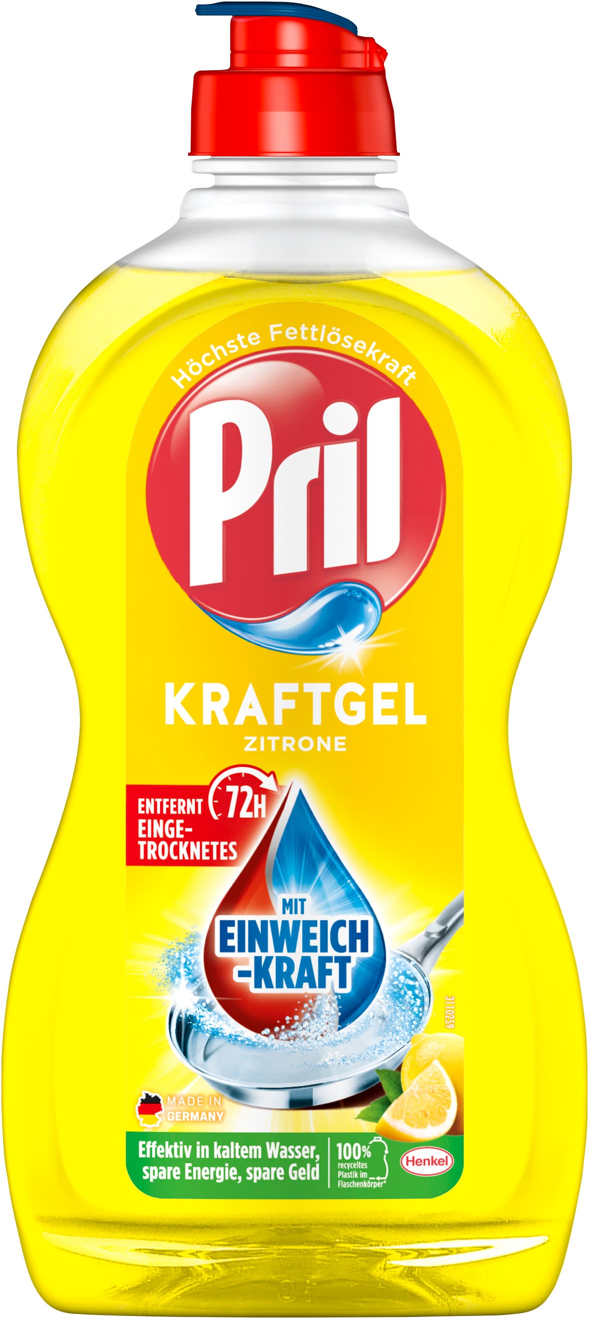 PRIL Kraft Gel Zitrone