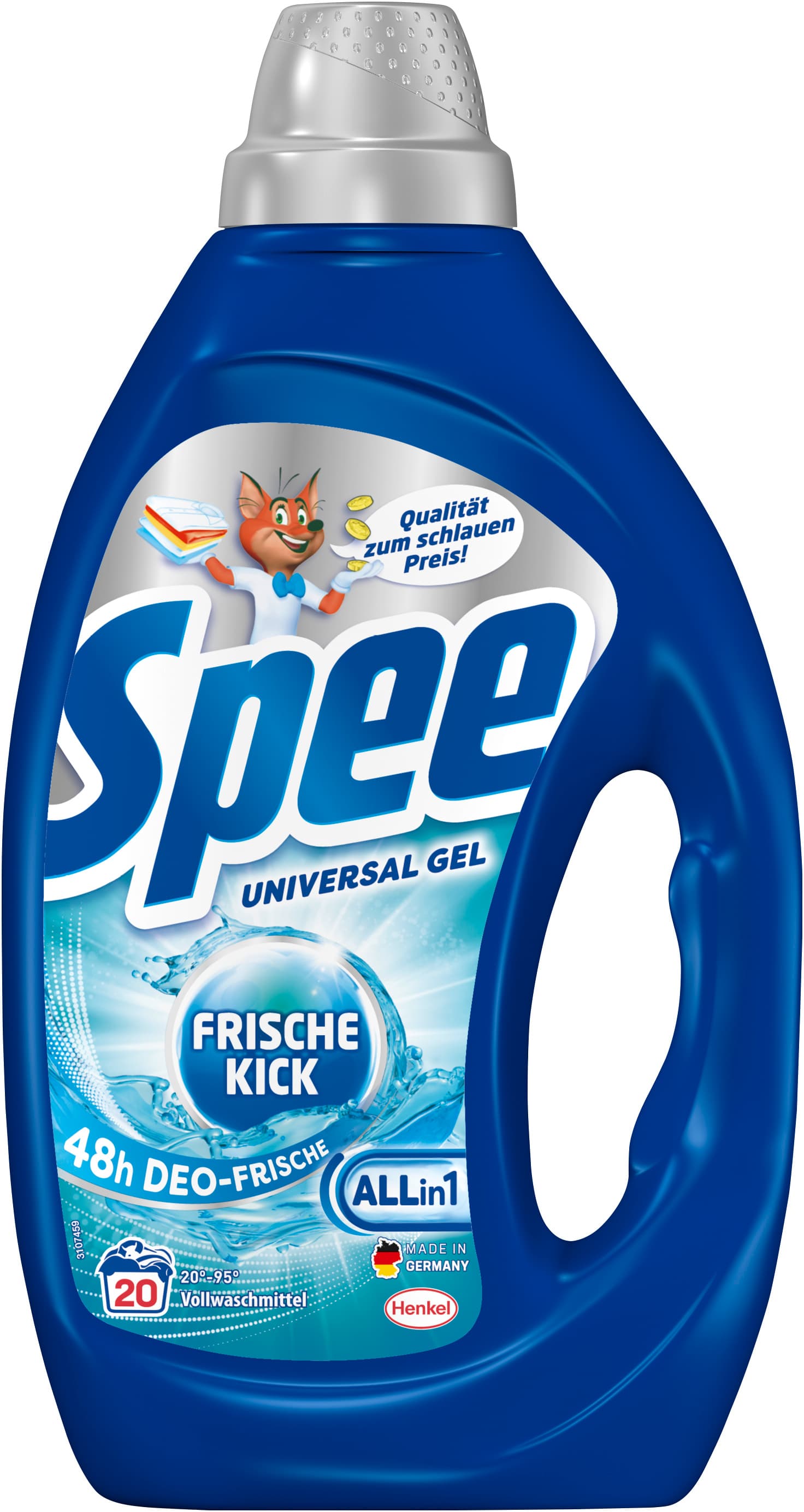 SPEE Universal Gel Deo-Frische Frische-Kick Allin1 – Flüssigwaschmittel