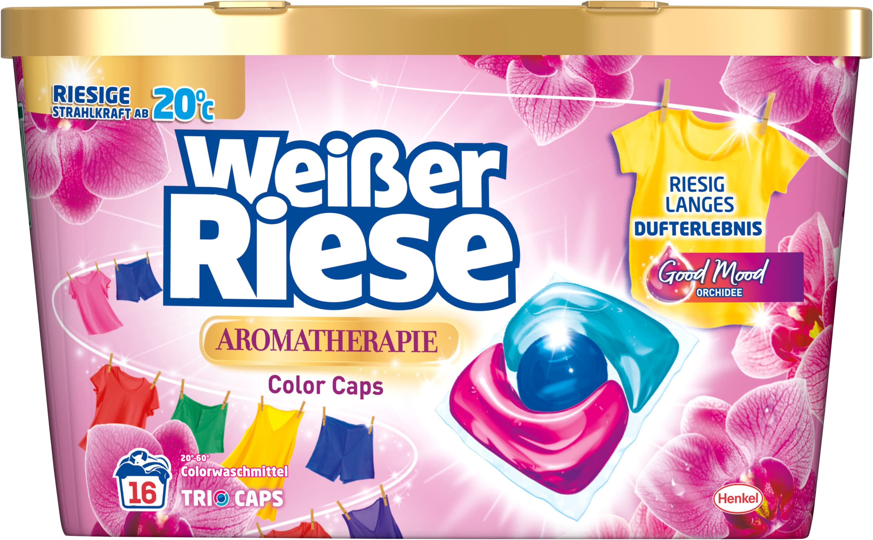 WEISSER RIESE Trio-Caps Color Aromatherapie Orchidee 16 WL