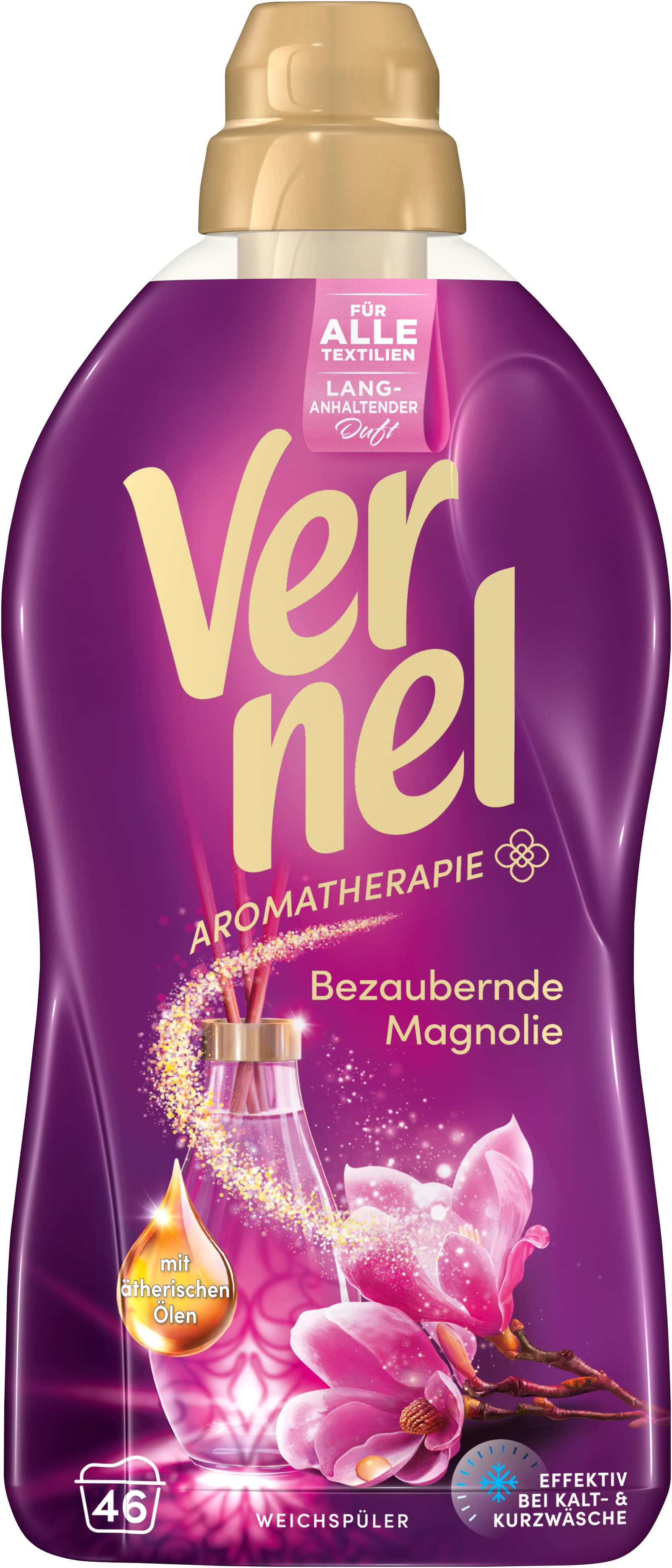 Vernel Weichspüler Aromatherapie Bezaubernde Magnolie 46 WL