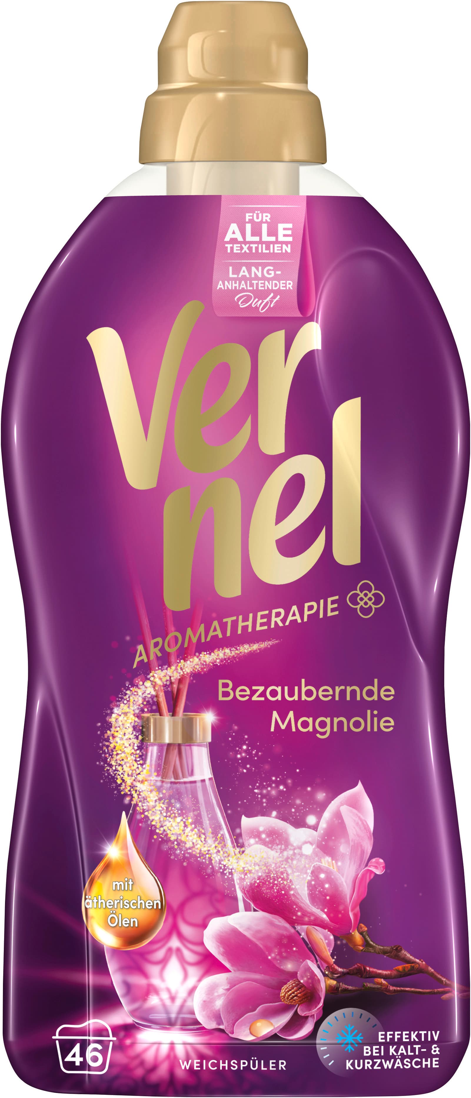 Vernel Weichspüler Aromatherapie Bezaubernde Magnolie 46 WL