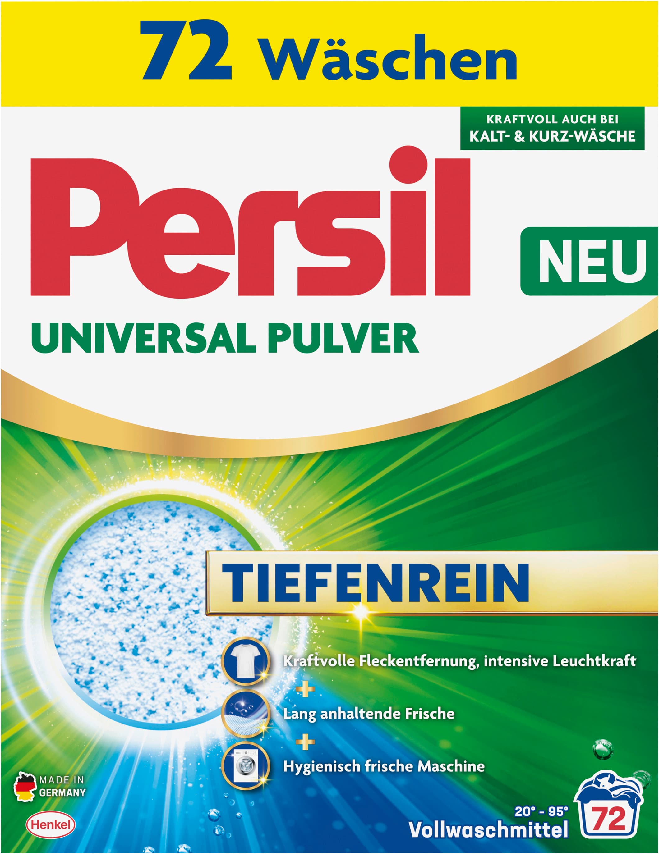PERSIL Universal Pulver Waschmittel – Kraftvolle Fleckentfernung