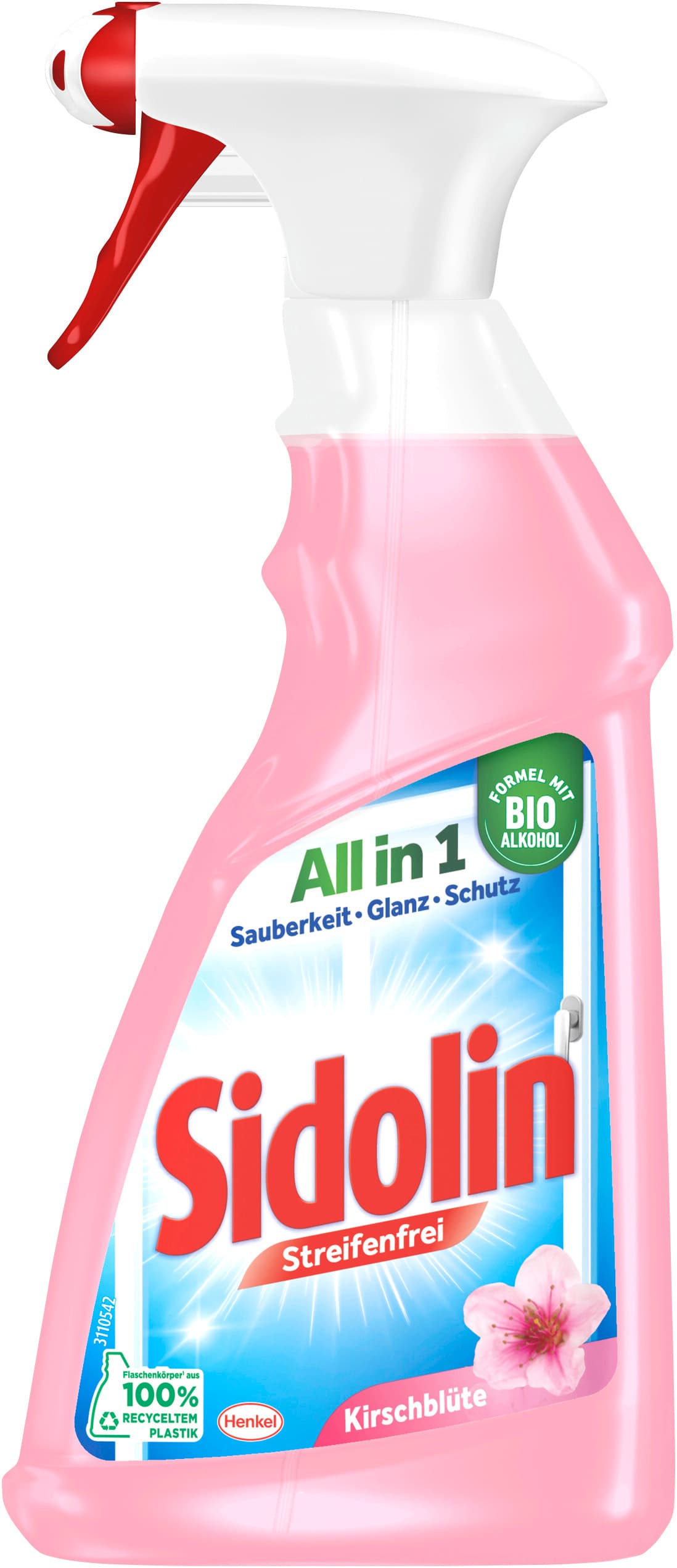 SIDOLIN Streifenfrei All in 1 Kirschblüte