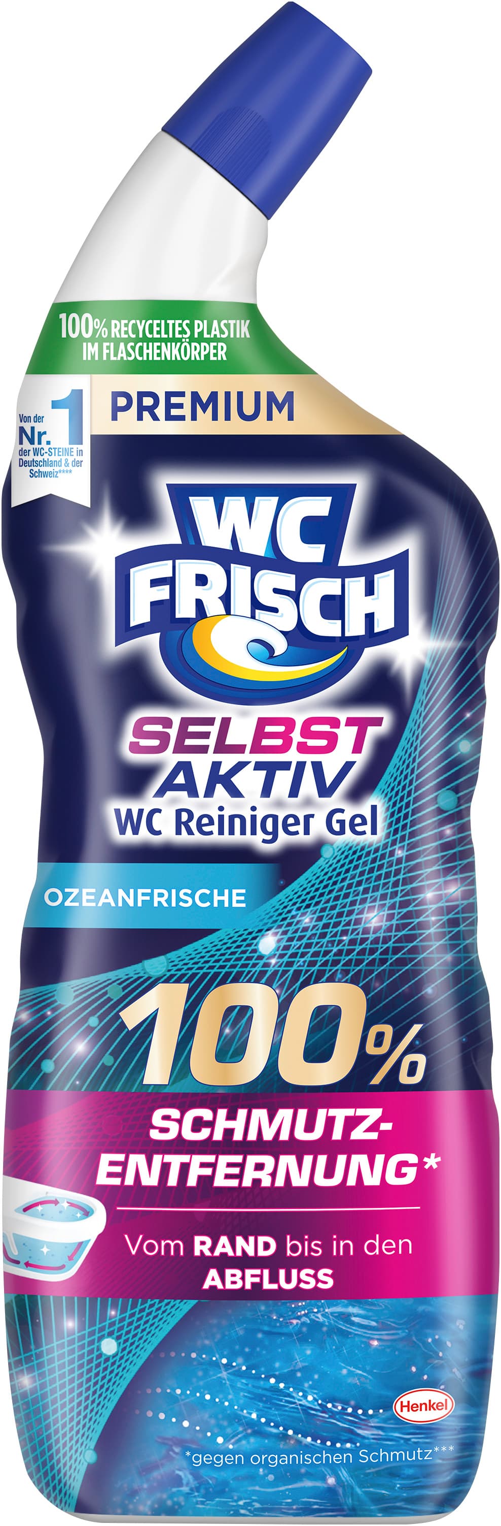 WC Frisch Selbst Aktiv WC Reiniger Gel Ozeanfrische