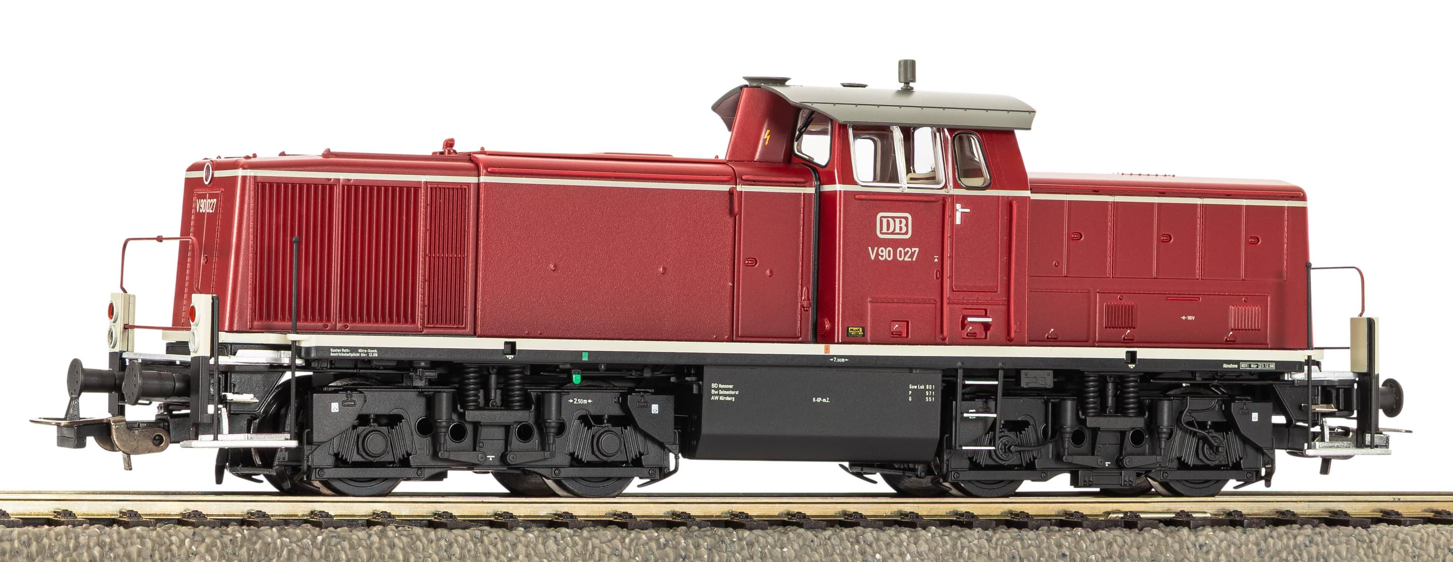PIKO 22042 H0 Sound-Diesellok BR V 90 DB III, inkl. PIKO Sound-Decoder