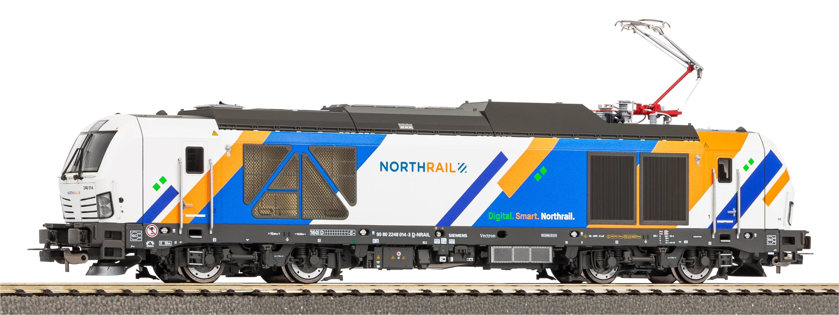 PIKO 51167 H0 Zweikraftlok "dual mode" BR 248 Northrail VI
