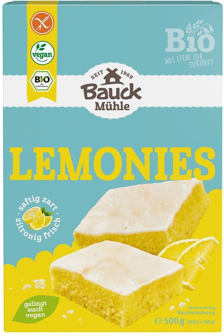 BAUCK MÜHLE Bio Lemonies Backmischung