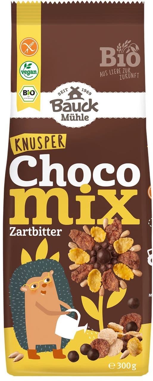 BAUCK MÜHLE Bio Knusper Choco Mix Zartbitter