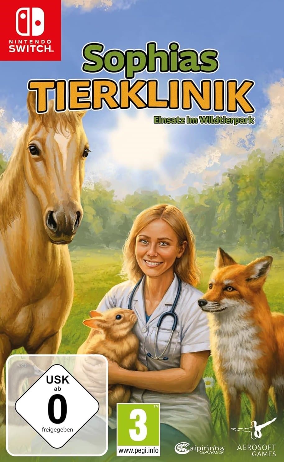 Sofias Tierklinik - Einsatz im Wildtierpark - Nintendo Switch