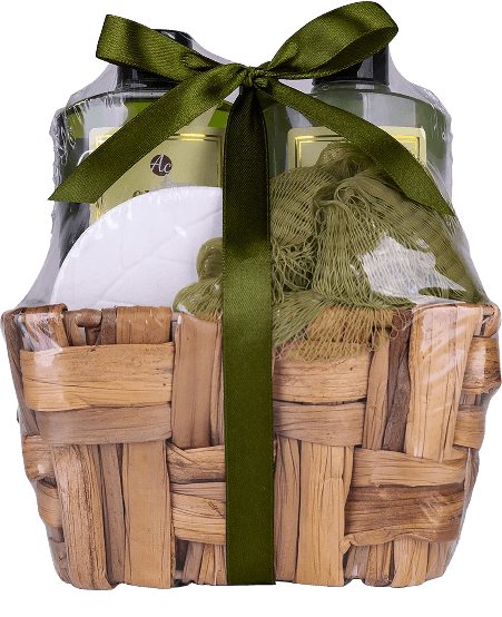 Accentra Olive in Körbchen Geschenkpackung