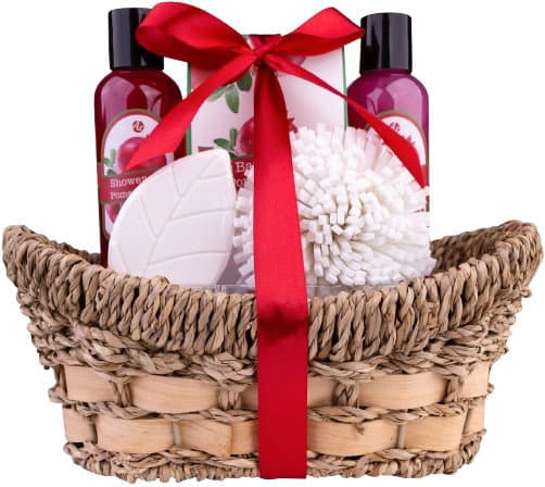 Accentra Granatapfel in Körbchen Geschenkpackung