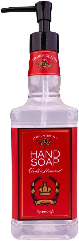 Accentra Handseife VODKA FLAVOR in Vodkaflasche