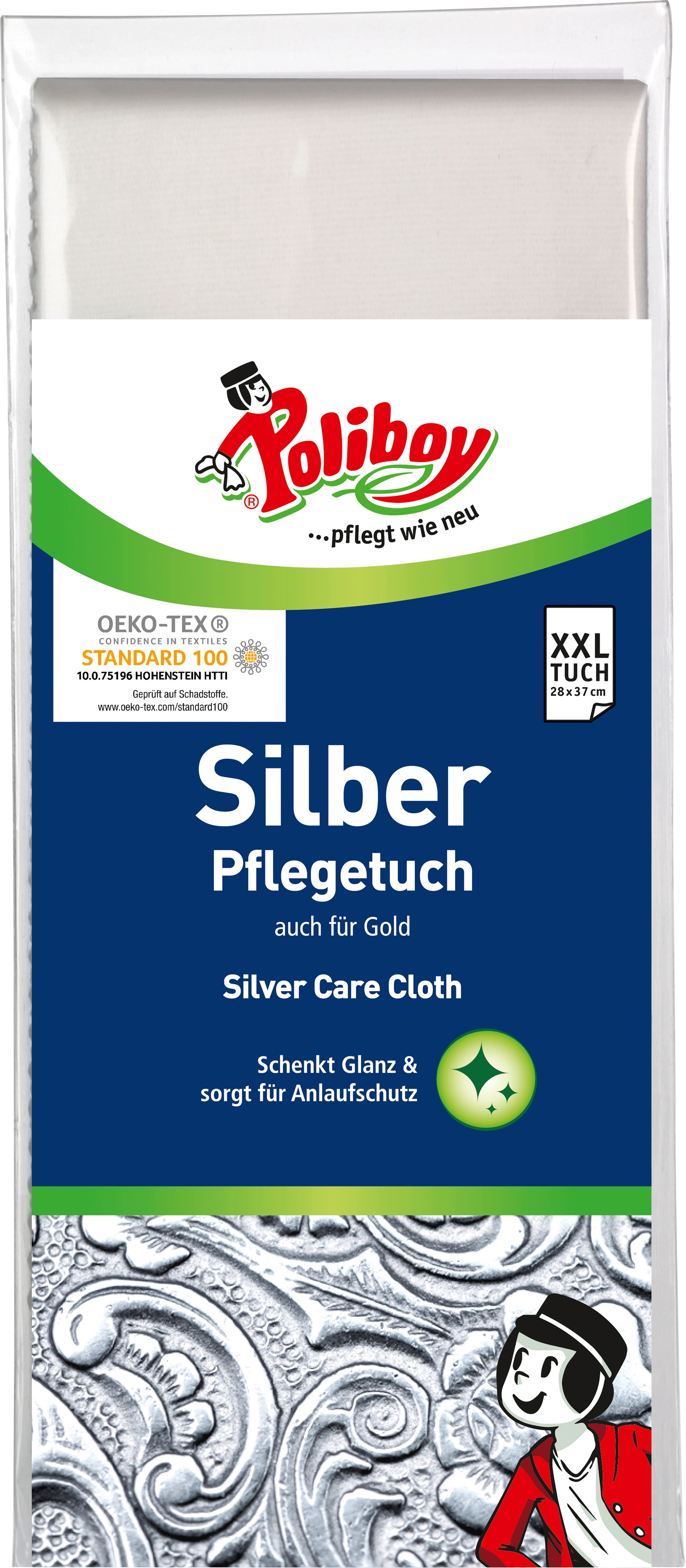 POLIBOY Silber-Tuch