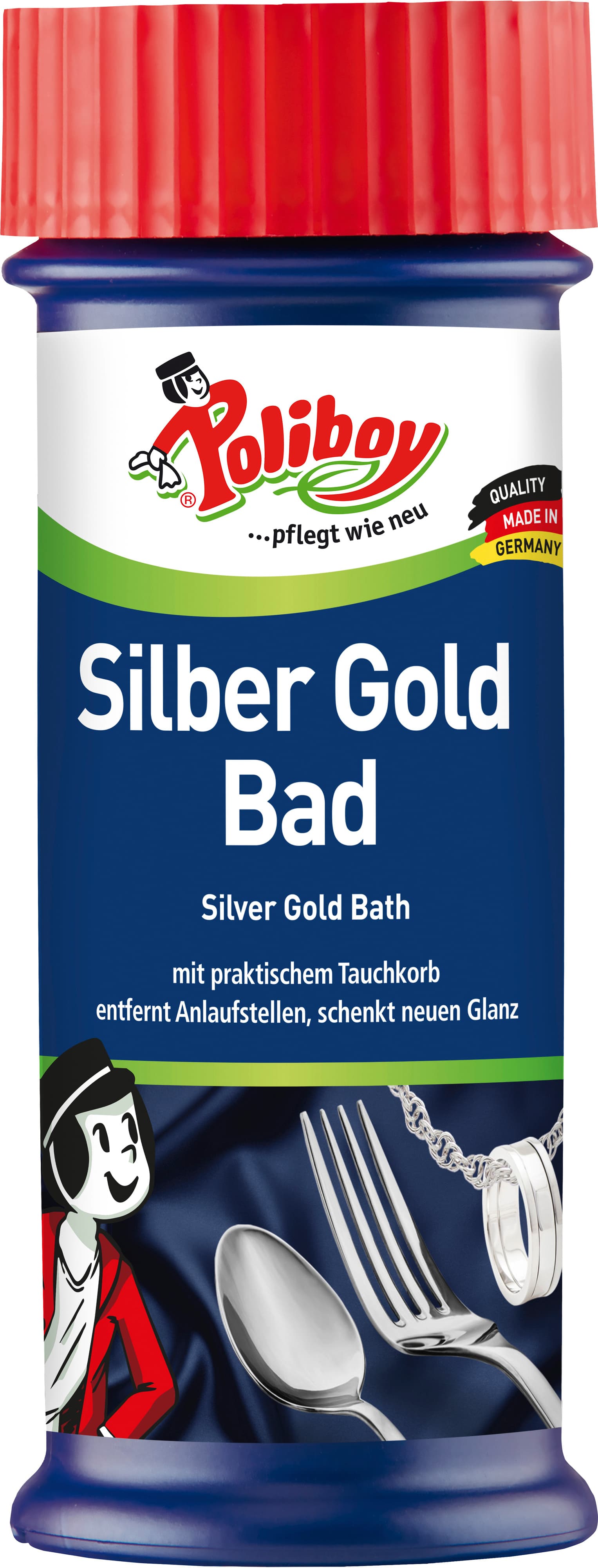 POLIBOY Silber-Gold-Bad
