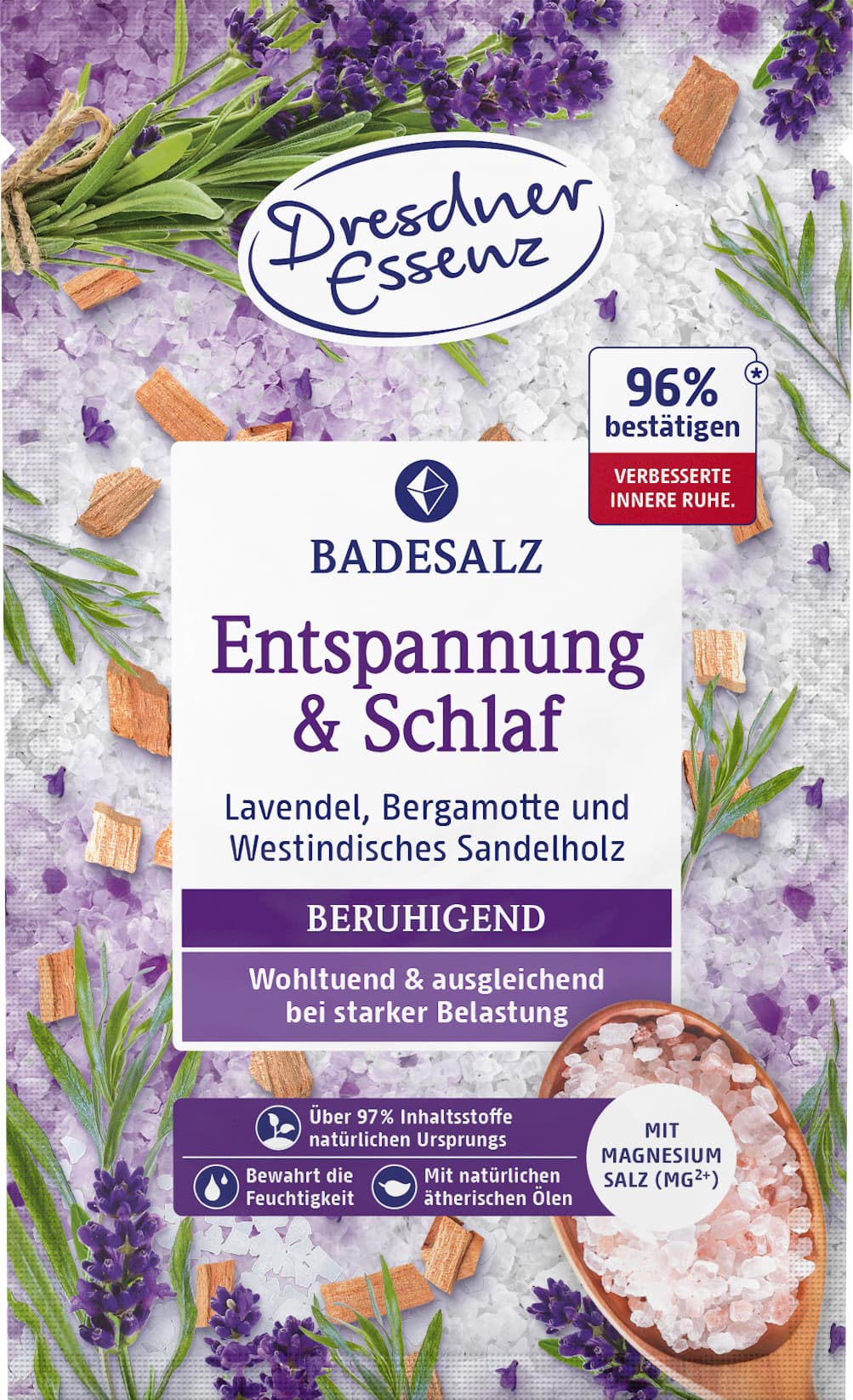 Dresdner Essenz Badesalz Entspannung & Schlaf