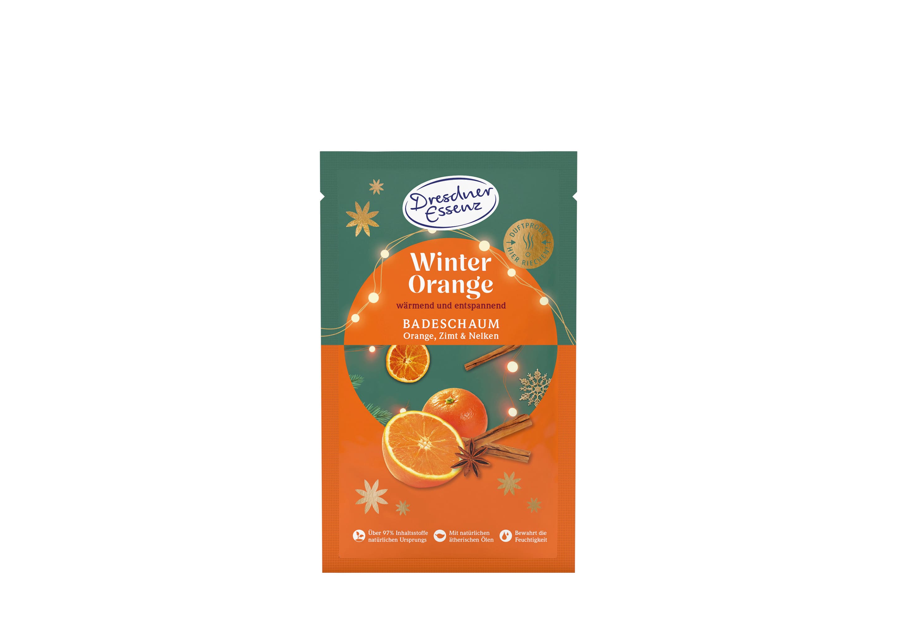Dresdner Essenz Badeschaum Winter Orange