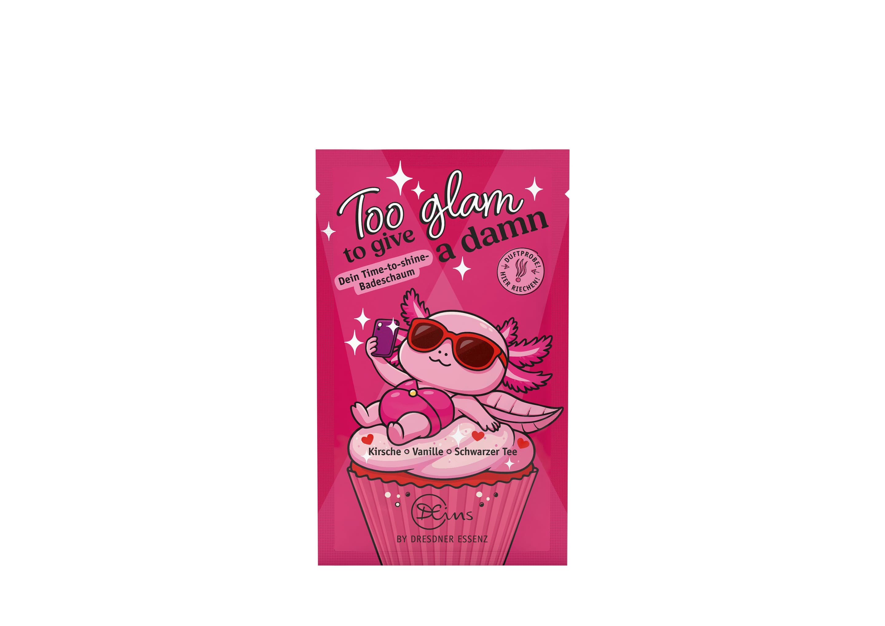 DEins Badeschaum Too glam to give a damn