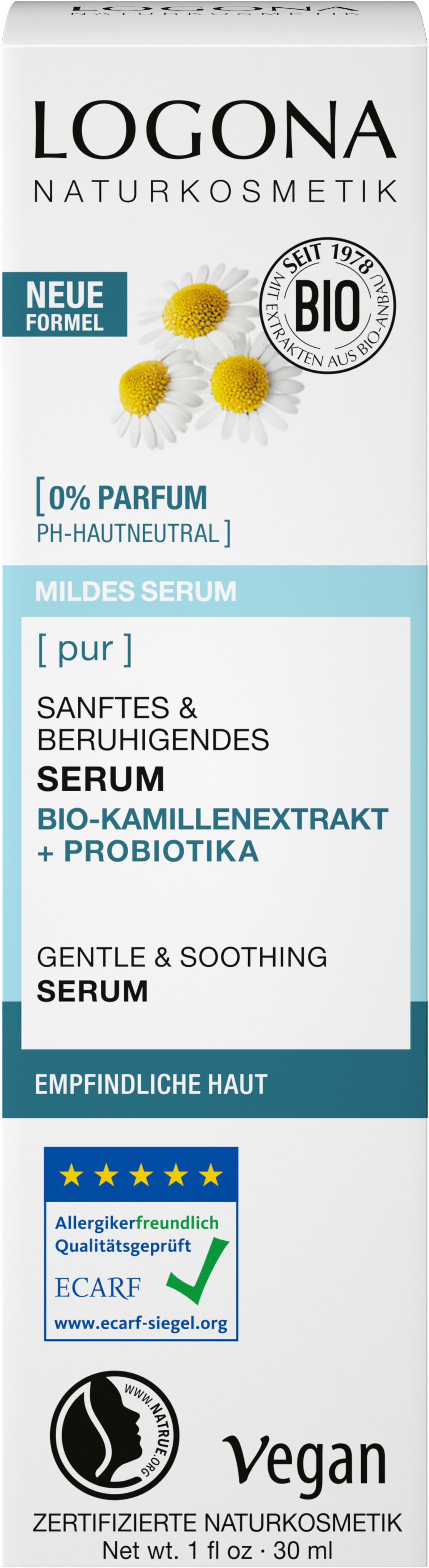 LOGONA Pur hydratačné sérum