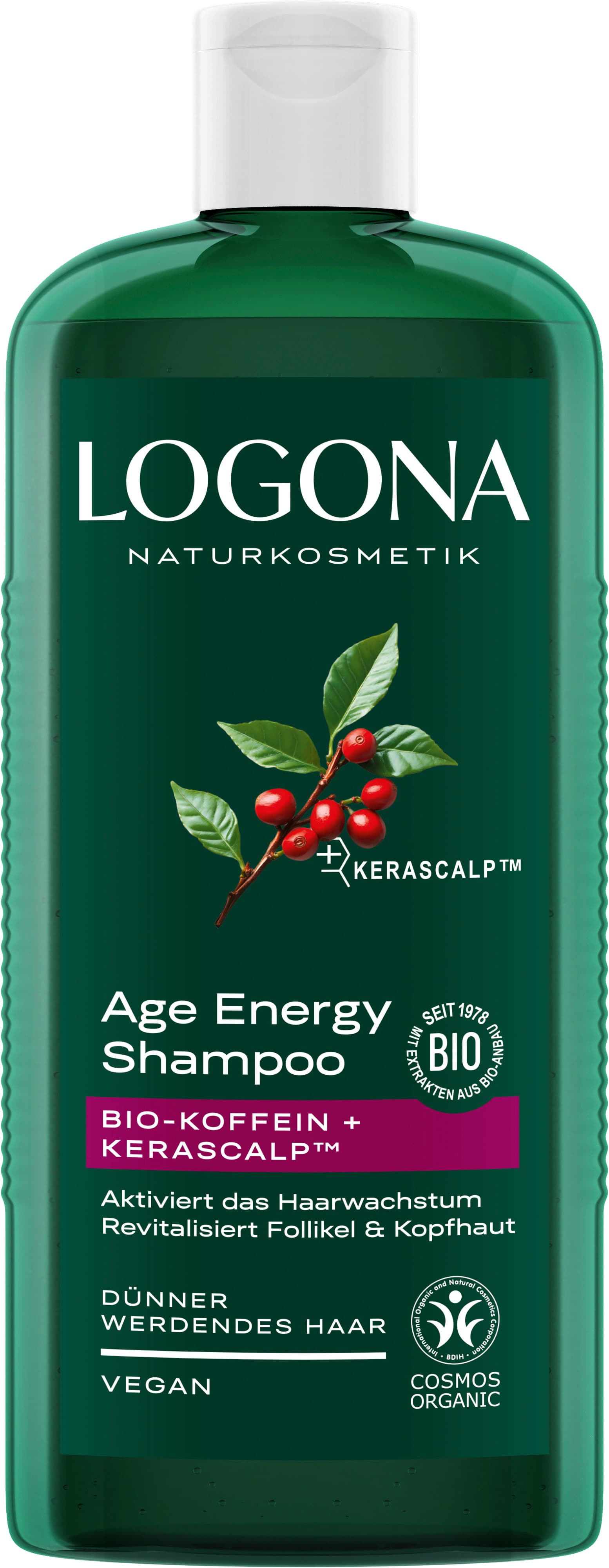 LOGONA Age Energy Shampoo Bio-Coffein