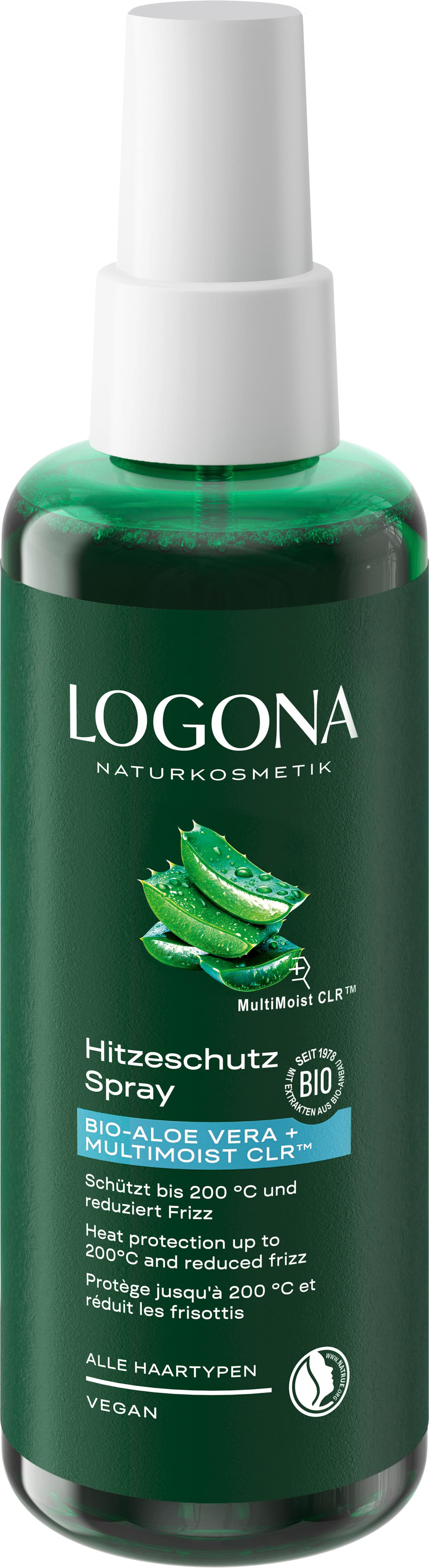 LOGONA Hitzeschutz Spray Bio-Aloe Vera