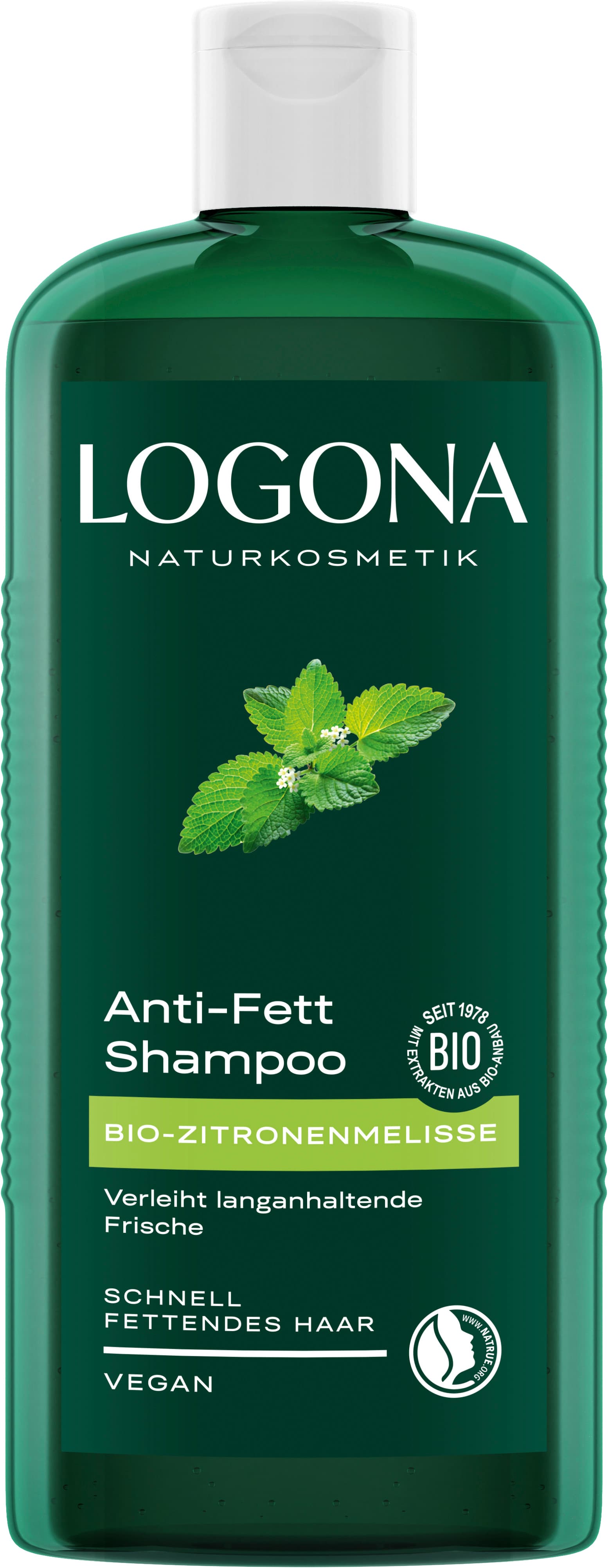 LOGONA Anti-Fett Shampoo Bio-Zitronenmelisse