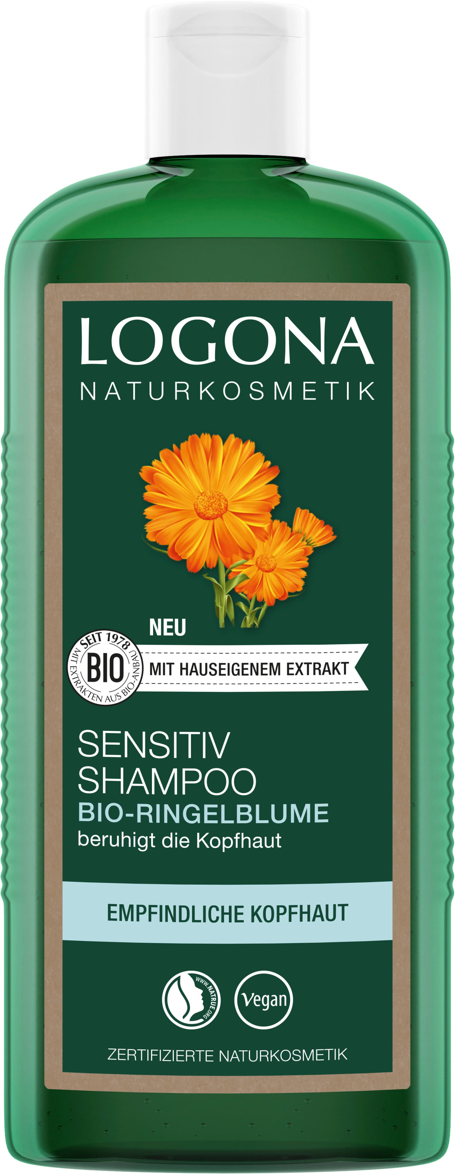 LOGONA Sensitive Shampoo Bio-Ringelblume