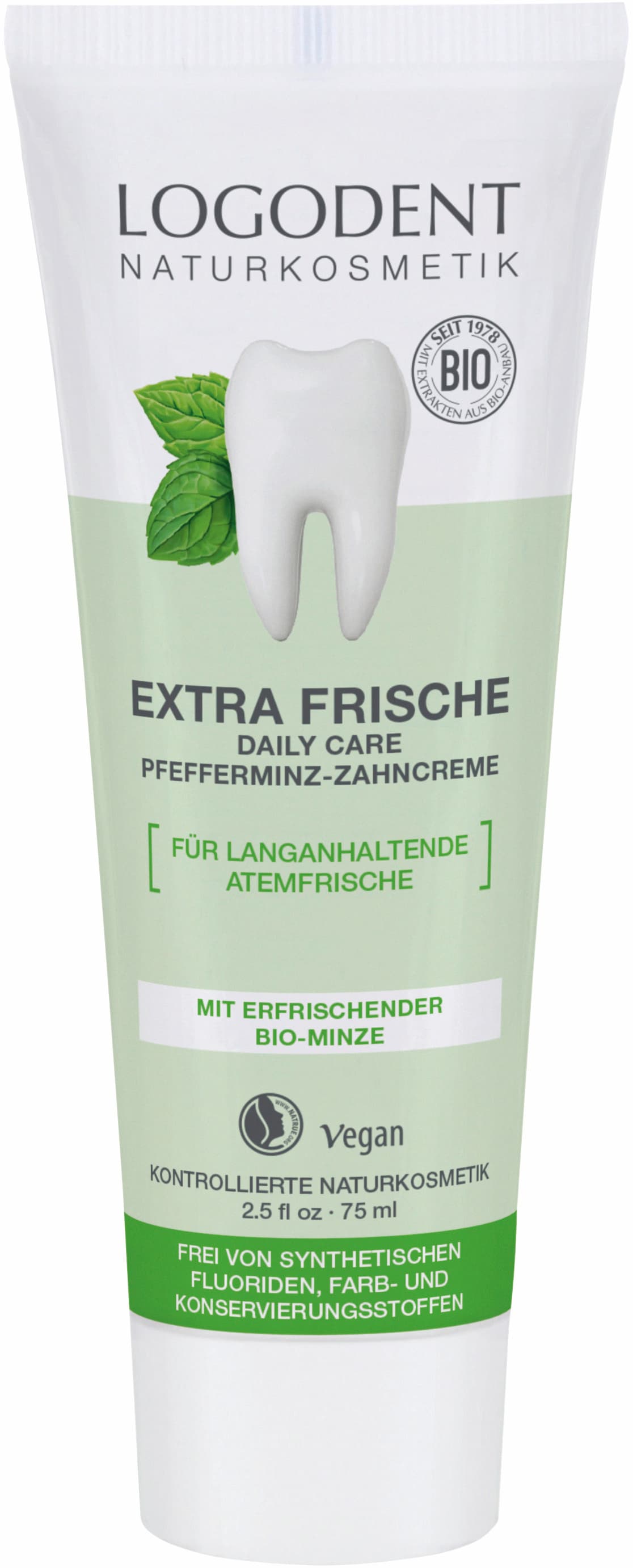 LOGODENT EXTRAFRISCHE daily care Pfefferminz Zahncreme