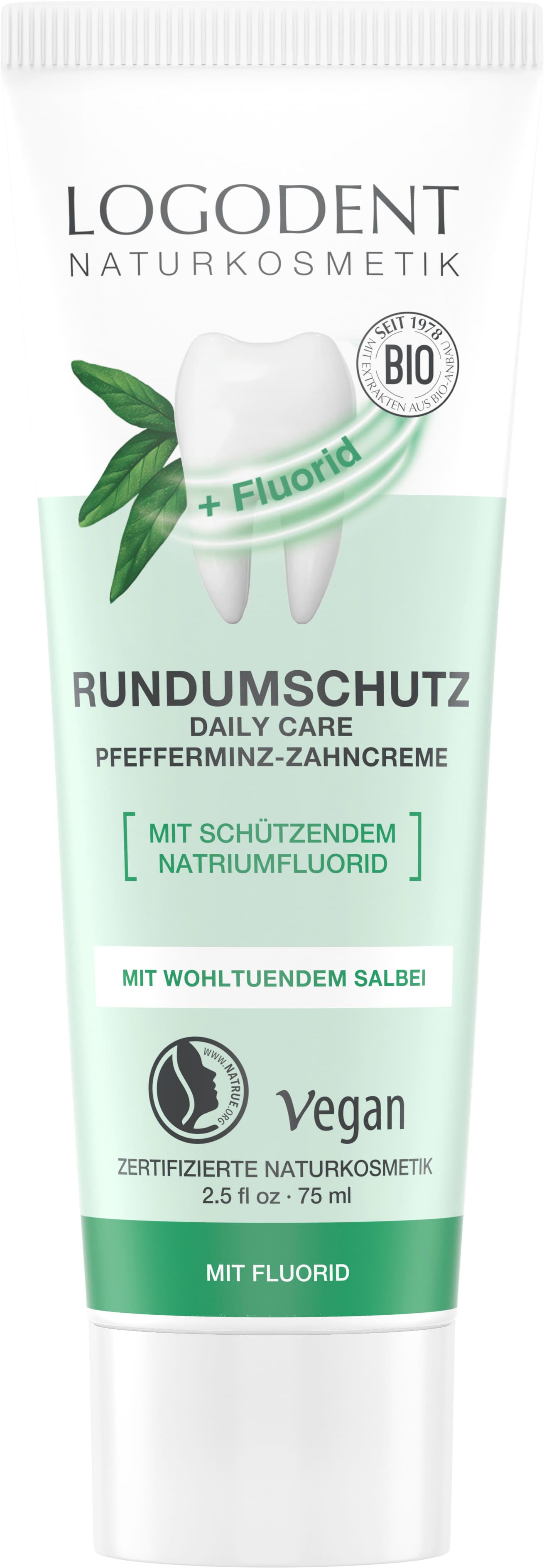 LOGODENT EXTRAFRISCHER RUNDUMSCHUTZ daily care Zahncreme