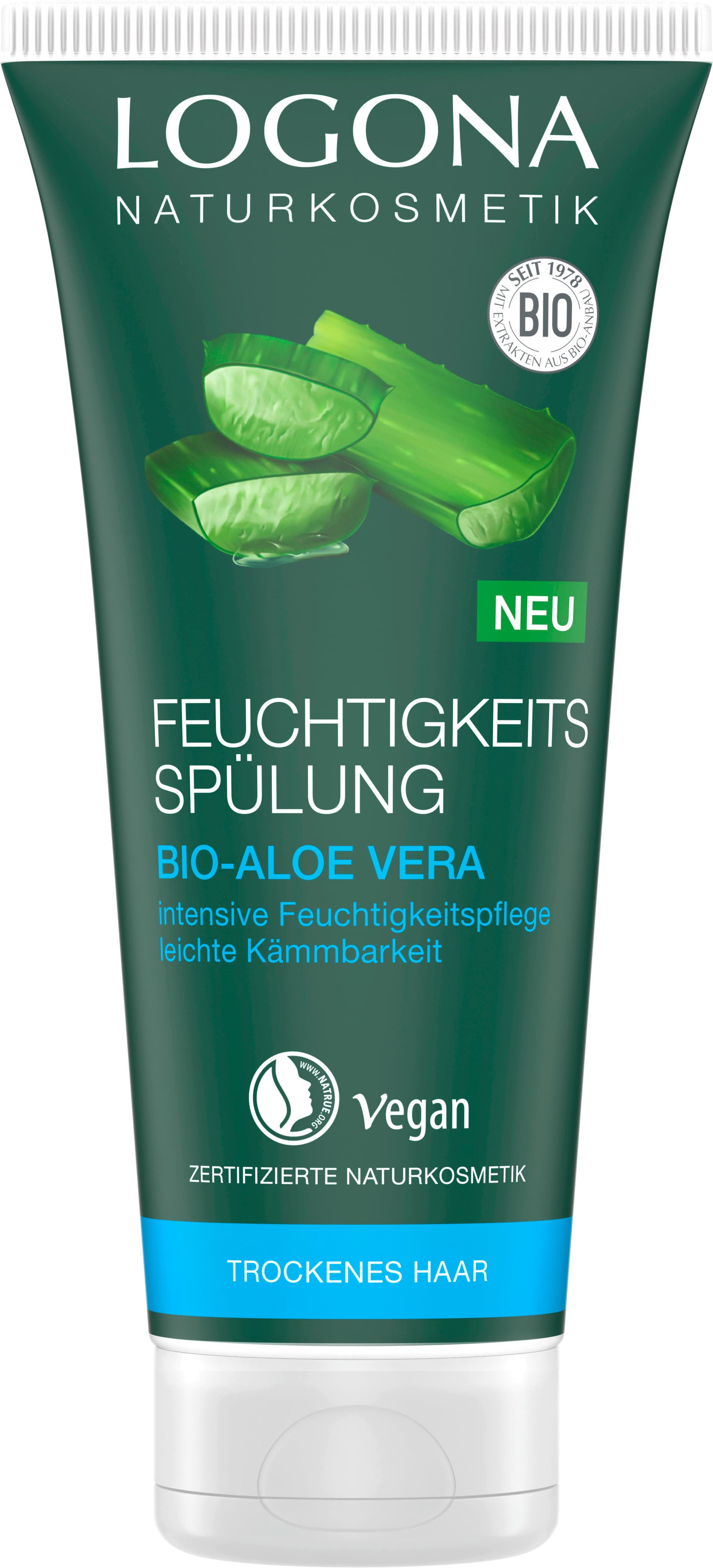 LOGONA Feuchtigkeits Spülung Bio-Aloe Vera