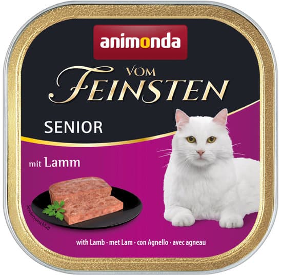 ANIMONDA Katzennassfutter vom Feinsten Senior mit Lamm