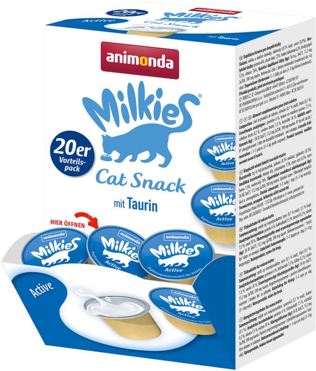ANIMONDA Katzensnack Milkies Active Taurin