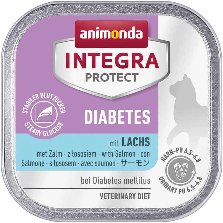 ANIMONDA Katzennassfutter Integra Protect Diabetes mit Lachs