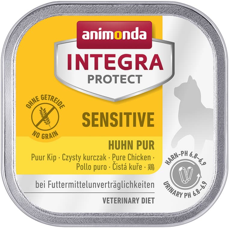 ANIMONDA Katzennassfutter Integra Protect Sensitiv mit Huhn pur